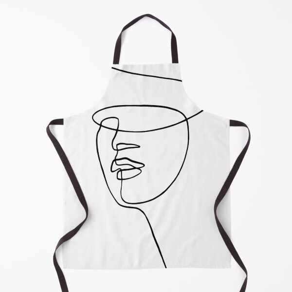 Item preview, Abstract Face Vi - One Line Art designed and sold by TheRedFinch.