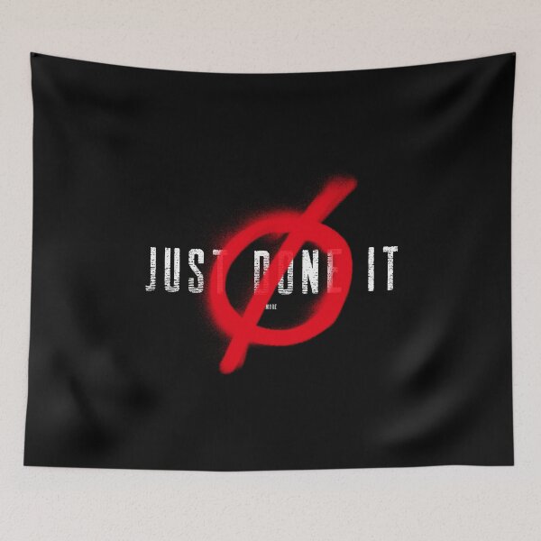 Item preview, JUST DONE IT, GRAFFITI STOP RED ► BODYBUILDING // WORKOUT // MOTIVATIONAL designed and sold by MORE-THE-BRAND.