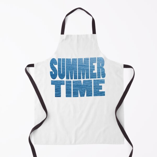 Item preview, Summer Time Blue Waves text Mediterranean Blue designed and sold by rednumberone.