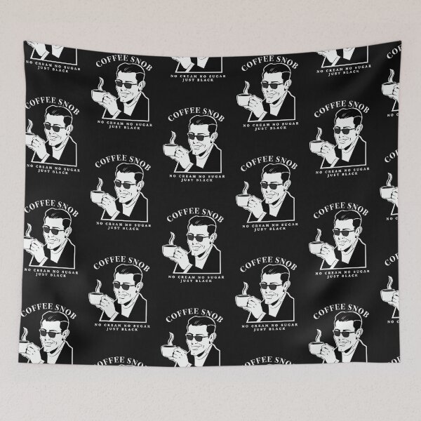 Item preview, Coffee Snob - No Sugar No Cream Just Black  ( Invert Edit ) designed and sold by WULFLAND ARTS.