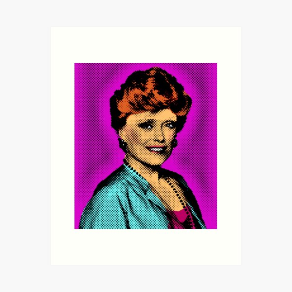 Blanche Golden Girls Art Print