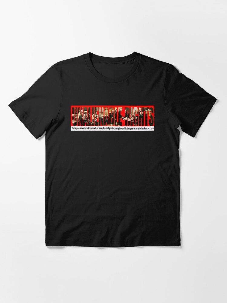 Alternate view of Our Unalienable Rights Essential T-Shirt