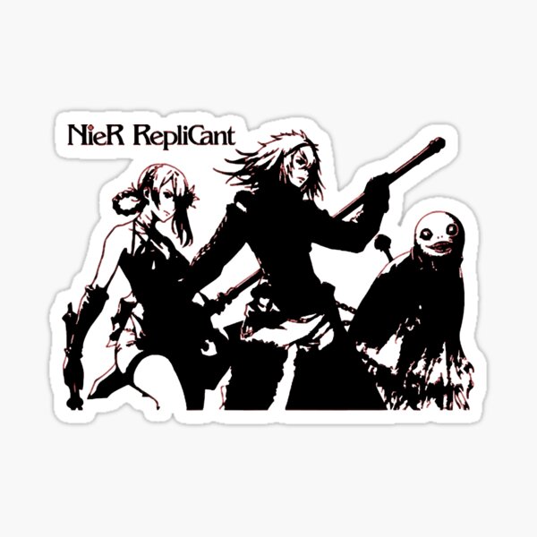 Nier Replicant Party Sticker For Sale By Leyannalysse9 Redbubble 3475