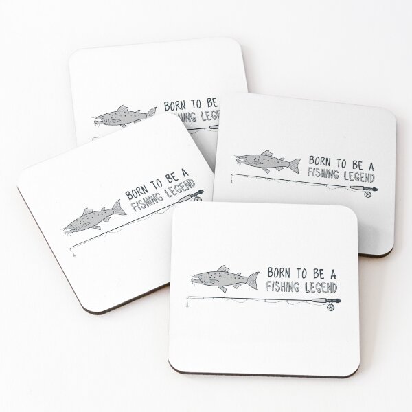 Item preview, Born To Be A Fishing Legend  designed and sold by ProArtzilla.