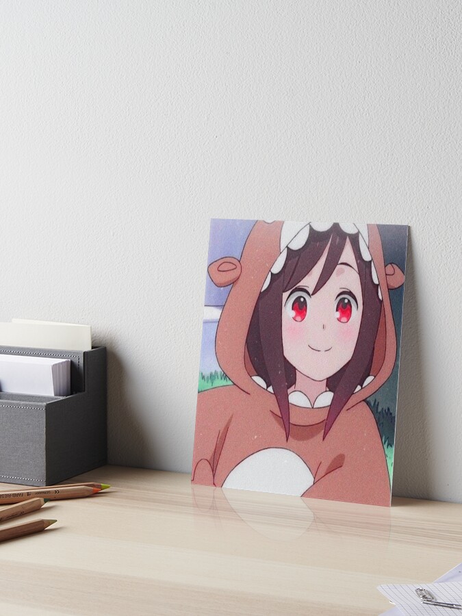 Hitori Bocchi no Marumaru Seikatsu anime shirt Art Board Print