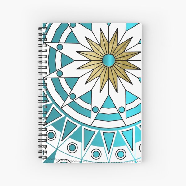 Starburst Spiral Notebook