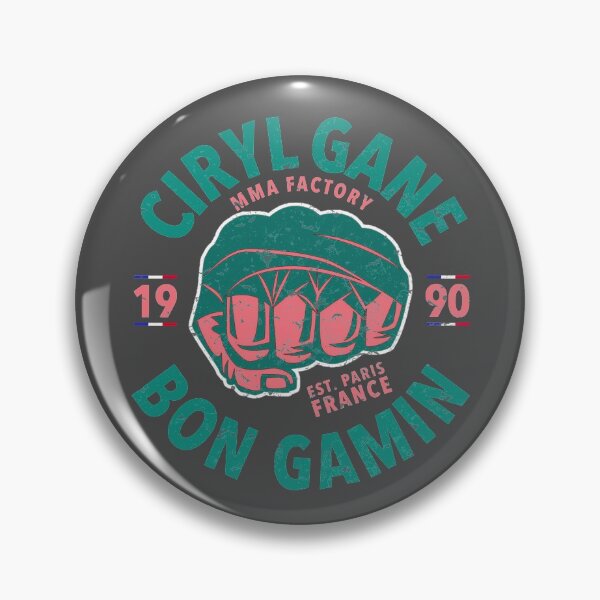 Item preview, Ciryl Gane - Bon Gamin - Distressed Style designed and sold by MMATee.