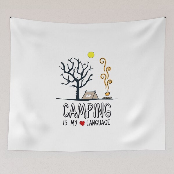 Item preview, Camping Is My Love Language designed and sold by ProArtzilla.