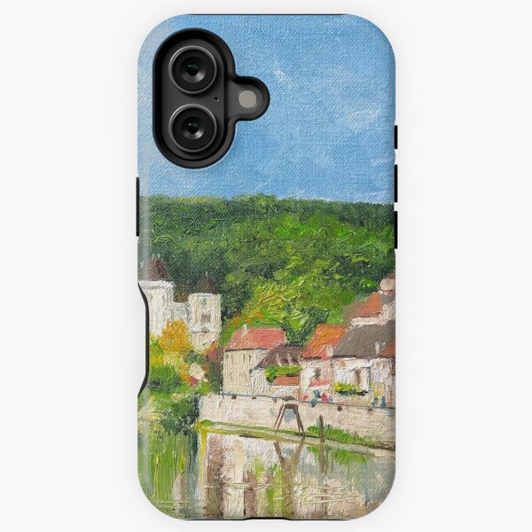 Item preview, Medieval Village on the river Dordogne in Nouvelle-Aquitaine, France designed and sold by Dai Wynn Fine Art.