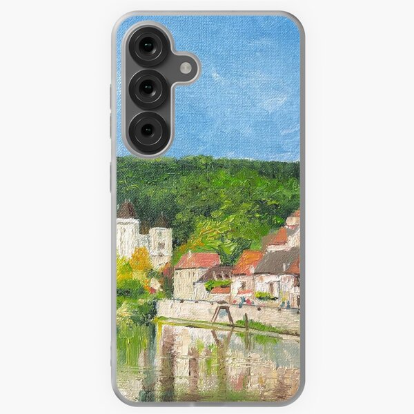 Item preview, Medieval Village on the river Dordogne in Nouvelle-Aquitaine, France designed and sold by Dai Wynn Fine Art.