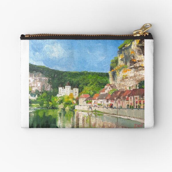Item preview, Medieval Village on the river Dordogne in Nouvelle-Aquitaine, France designed and sold by Dai Wynn Fine Art.