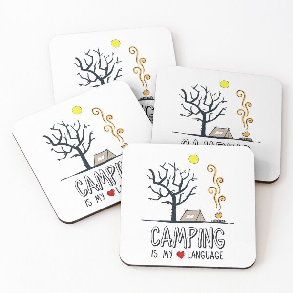 Item preview, Camping Is My Love Language designed and sold by ProArtzilla.
