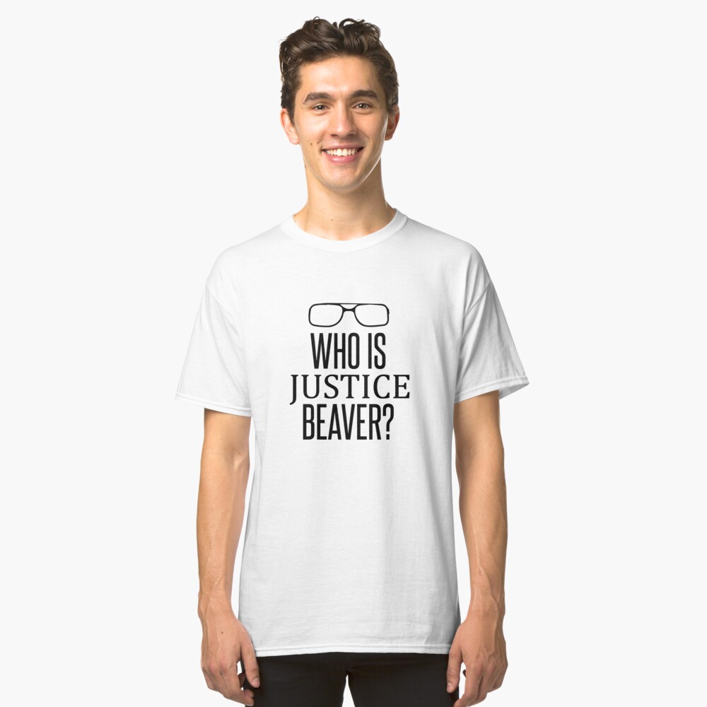 justice beaver t shirt