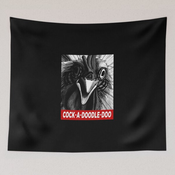 Item preview, Chicken Horror on your Face - Cock a Doodle Doo  designed and sold by Urrutia1988.