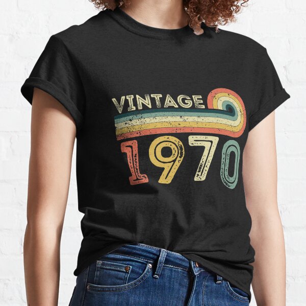Vintage 50th Birthday April 1970 Sports Gift' Women's T-Shirt