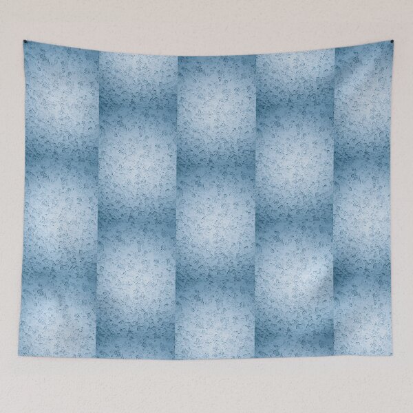 Item preview, Melt snow blue texture designed and sold by Arletta Cwalina.