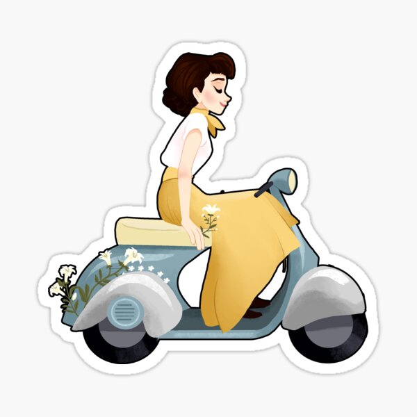 Roman Holiday Sticker