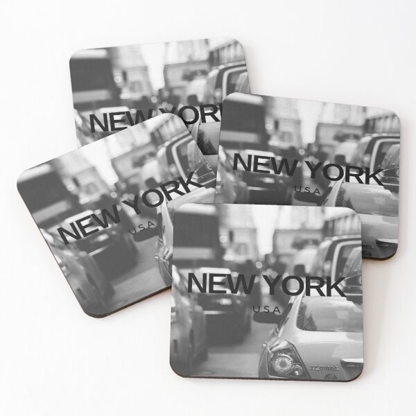 Item preview, New York Streets, Streets, New York, Black and White designed and sold by Magic Love Art Print.