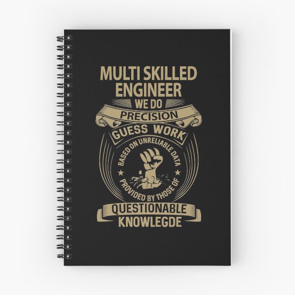 Item preview, Multi Skilled Engineer T Shirt - We Do Precision Gift Item Tee designed and sold by emorestste.