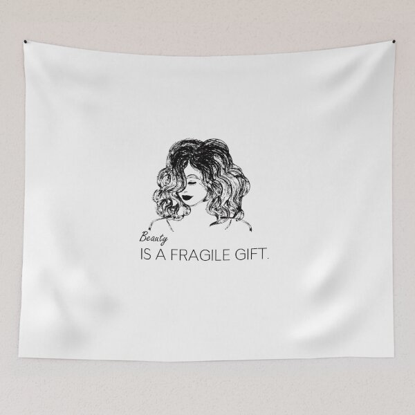 Item preview, beauty is fragile gift | drawing sketch art poster | sketch  designed and sold by KARTICK DUTTA.