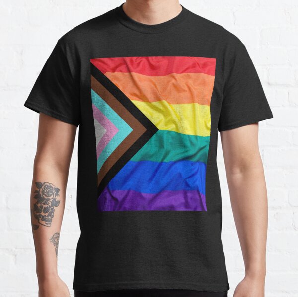 Progressive Pride Flag LGBTQ Tshirt Pride Flag Shirt 