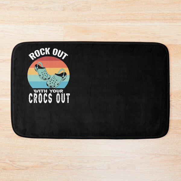 Item preview, Rocks Out With Your Crocs Out Funny Retro Vintage T-Shirt designed and sold by AMZBlacKStore.