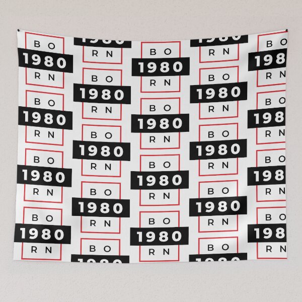 Item preview, Born in 1980 designed and sold by FanekShop.