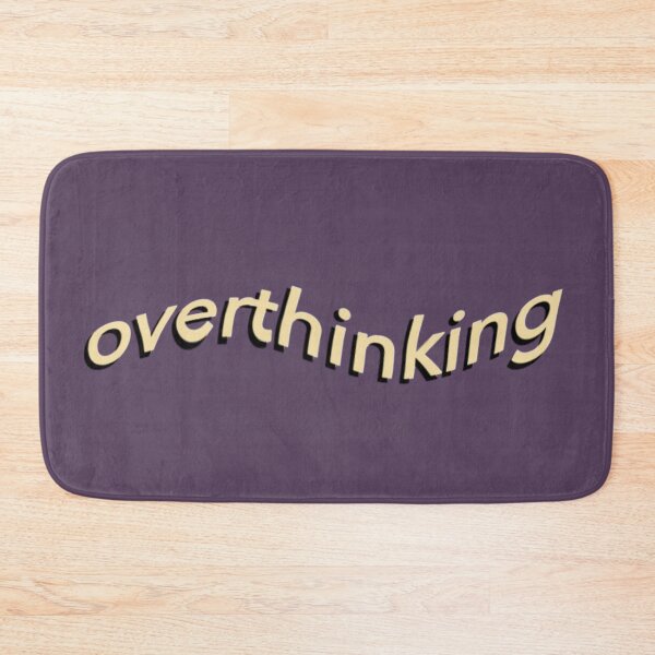 Item preview, Overthinking flowy text aesthetic designed and sold by PeachyPearls.