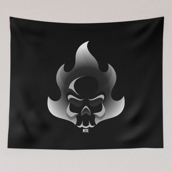 Item preview, WORKOUT FLAME SKULL ► BODYBUILDING // WORKOUT designed and sold by MORE-THE-BRAND.