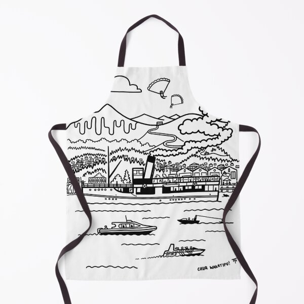 Item preview, Chur Wakatipu! - Earnslaw Watercolour designed and sold by Tom Napper Design.