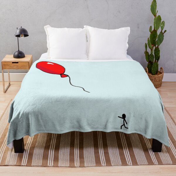 Item preview, Person chasing Red Balloon designed and sold by emDesign123.