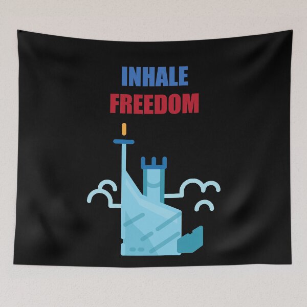 Item preview, Inhale Freedom, Independence Day designed and sold by Avishy.