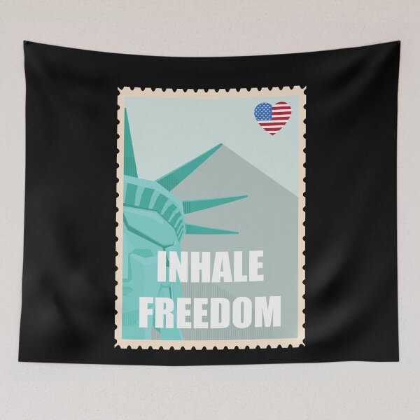 Item preview, Inhale Freedom, Independence Day USA designed and sold by Avishy.