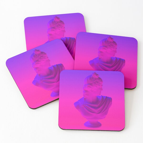 Item preview, 3D illustration of Apollo Belvedere bust in neon lightning. designed and sold by local-doctor.