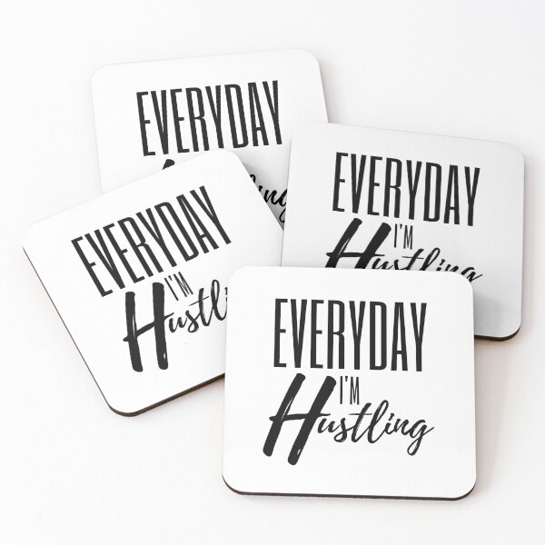 Item preview, A Great Gift for Your Boss or Co-worker  "Everyday I'm Hustling." designed and sold by QuoteActually.