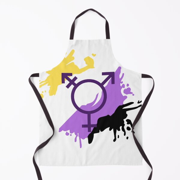 Item preview, Nonbinary Pride Symbol designed and sold by koenluipaard.