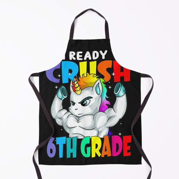 Item preview, I'm Ready To Crush 6th Grade Unicorn Security Kids Gift T shirt designed and sold by arabrefugee0695.