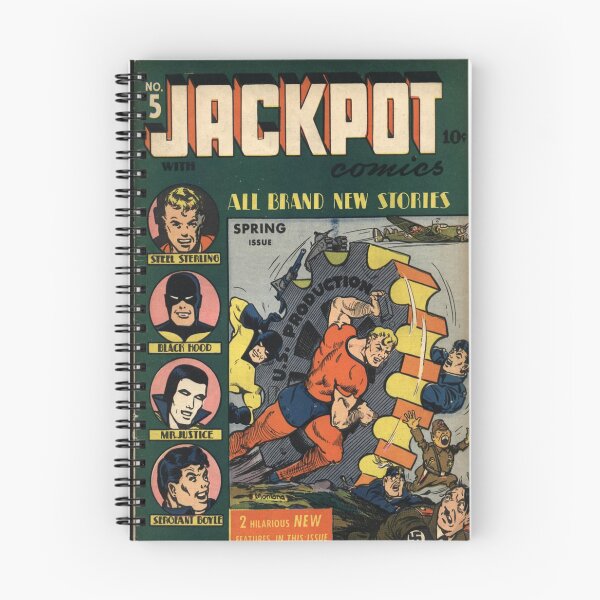Item preview, Jackpot Comics 05 (1942) designed and sold by crookcomic.
