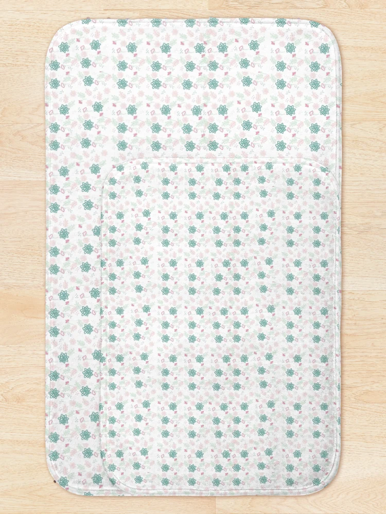 Thumbnail 5 of 6, Bath Mat, Spring Pattern designed and sold by Shining321.