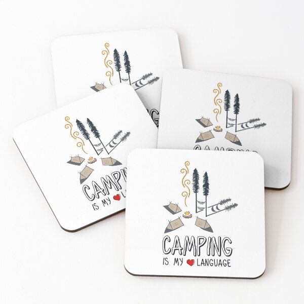 Item preview, Camping Is My Love Language designed and sold by ProArtzilla.