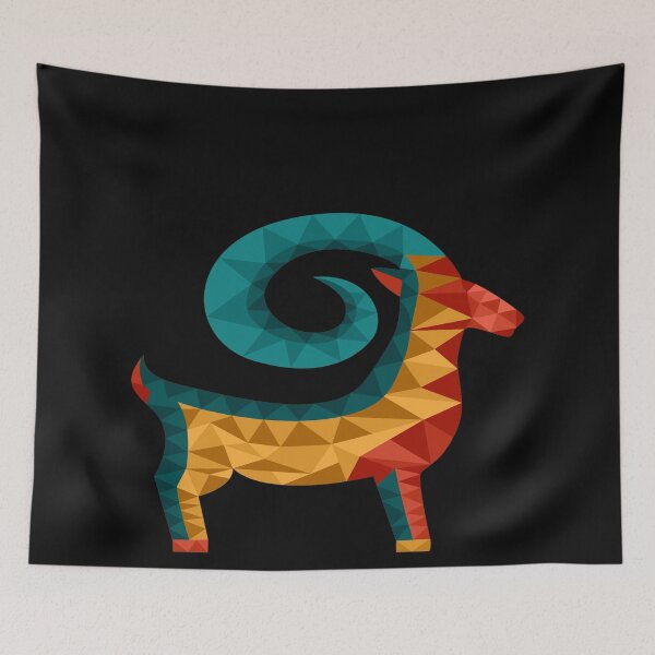 Item preview, Polygonal Goat designed and sold by NewPrint.