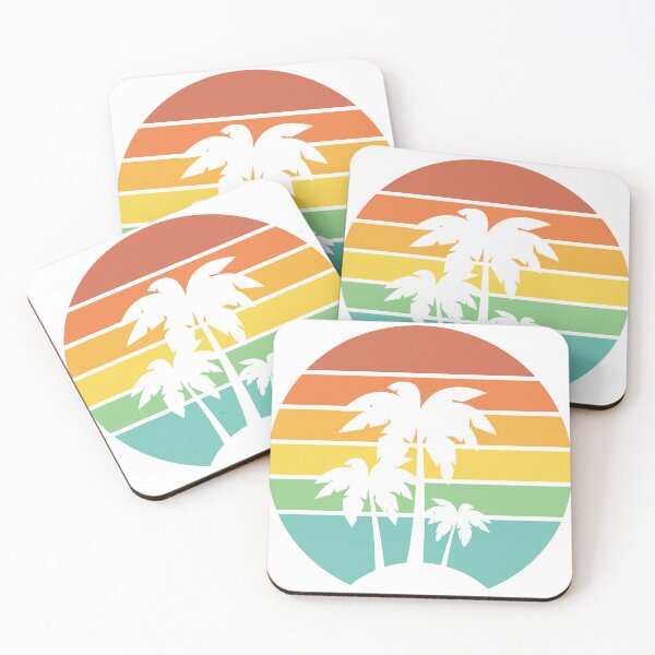 Item preview, vintage sunset palm Tree designed and sold by Chidokart.