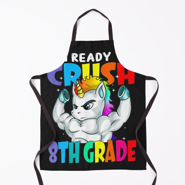 Item preview, I'm Ready To Crush 8th Grade Unicorn Security Kids designed and sold by arabrefugee0695.