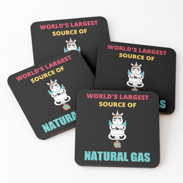 Item preview, Worlds Largest Source Of Natural Gas, Funny Unicorn designed and sold by Avishy.