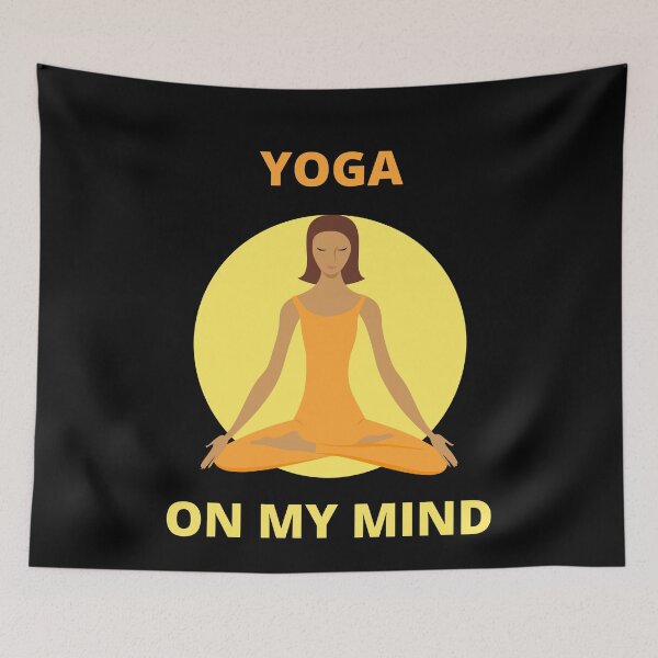 Item preview, Yoga On My Mind designed and sold by Avishy.