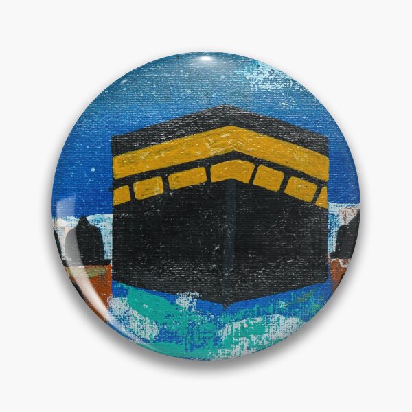 Item preview, Mystic Kaaba acrylic painting designed and sold by chuckletuckle.