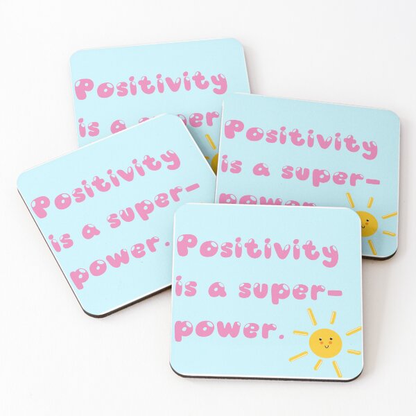Item preview, Positivity is a super power  designed and sold by cancelikkan.