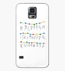 Stranger Things Alphabet Lights Case/Skin for Samsung Galaxy