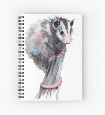 Virginia Opossum Baby Spiral Notebook