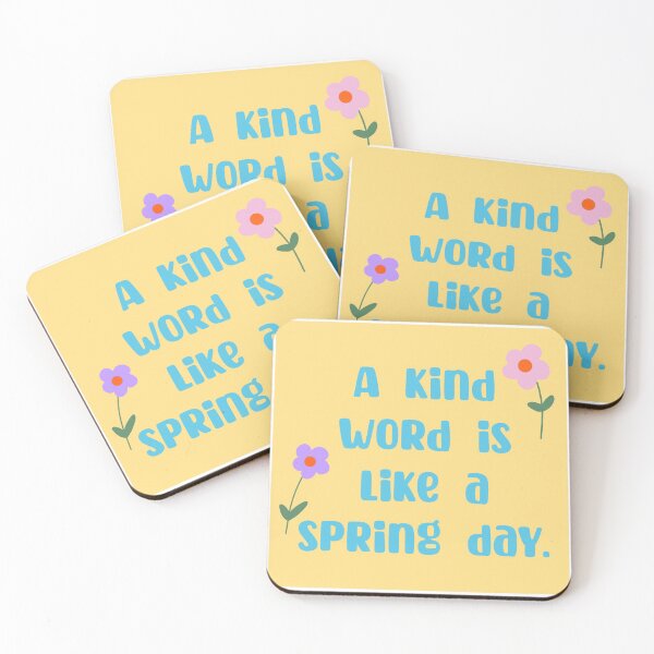 Item preview, A kind word is like a spring day designed and sold by cancelikkan.